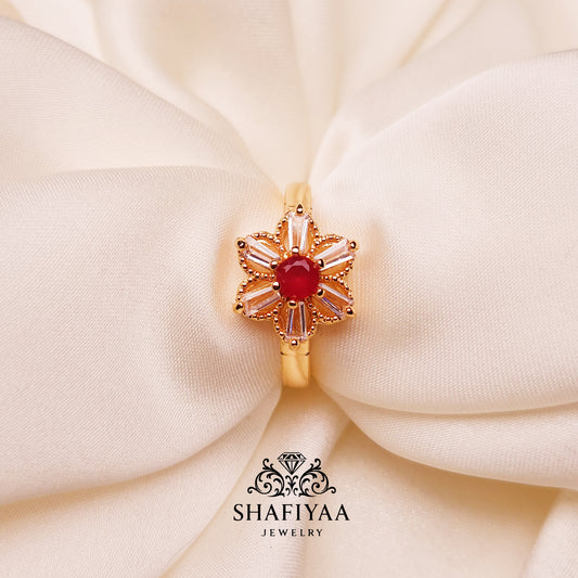 Ruby Radiance Ring (red)