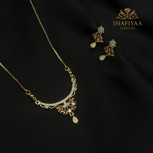 Golden Cascade Luxe Jewelry Set